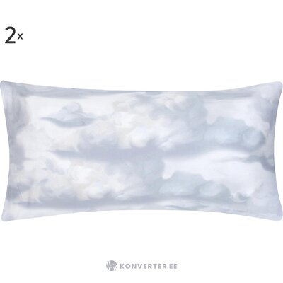 Cloud motif cotton pillowcase 2 pcs (cloudy) whole