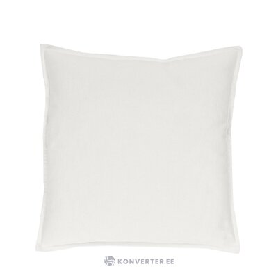 Creamy cotton pillowcase (mads) intact