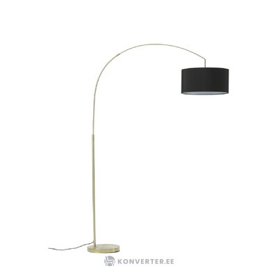 Gold-black floor lamp (niels) with a beauty flaw