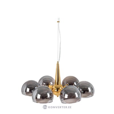 Gray pendant light (camila) with beauty flaws