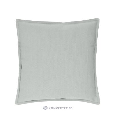 Light gray cotton pillowcase (mads) 40x40