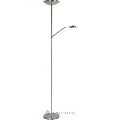 Silver floor lamp charlize (lucide) with beauty flaws