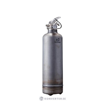 Gray fire extinguisher brut (fire design) intact