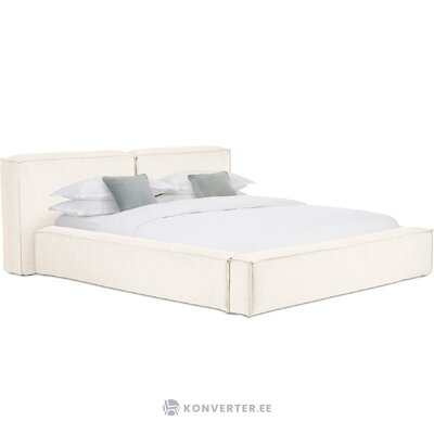 Beige bed (Lennon) 180x200 intact