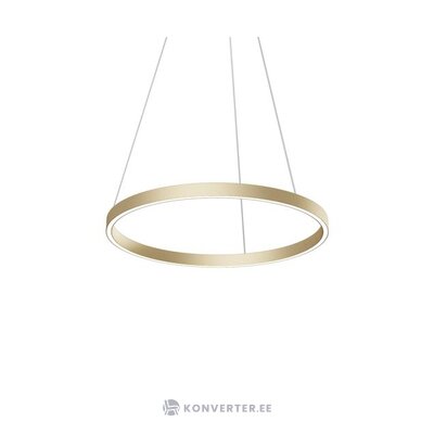 Golden led pendant light rim (maytoni) intact
