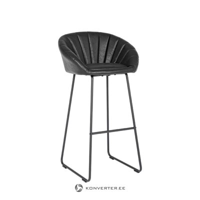 Black bar chair jacky (bizzotto) intact, boxed, hall sample