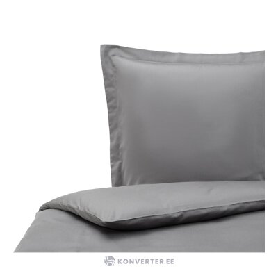 Серый сатиновый комплект постельного белья из 2 предметов Лидия (Порт Мэн) в целости и сохранности