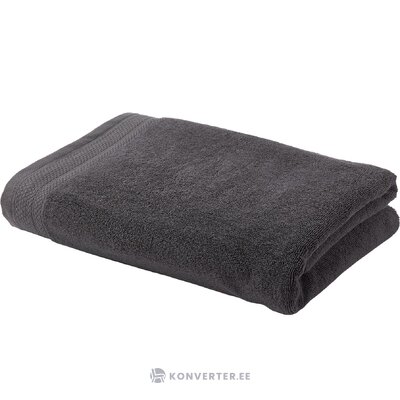 Gray cotton bath towel (premium) 100x150 whole