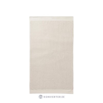 Light beige cotton bathroom rug (premium) 70x120 intact