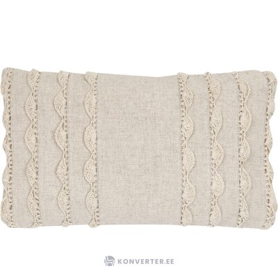 Smėlio pilkos spalvos dekoratyvinis pagalvės užvalkalas (marlène) 30x50