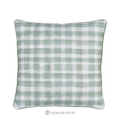 Cotton pillowcase with decorative pattern (check) 50x50 whole