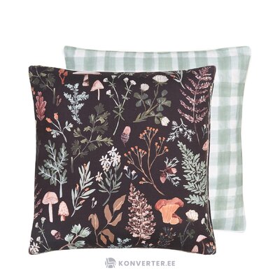 Design cotton reversible pillowcase (mushroom) 45x45 whole