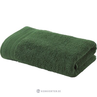 Green cotton bath towel (premium) 50x100 whole
