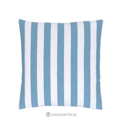 Blue-white striped cotton pillowcase (timon) 40x40 whole