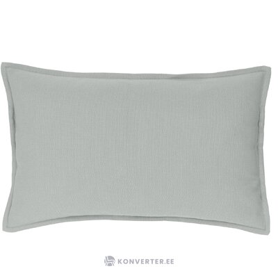Šviesiai pilkas medvilninis pagalvės užvalkalas (mads) 30x50 visas