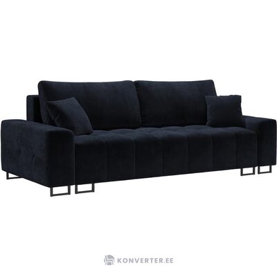 Черный дизайнерский диван-кровать byron (micadon home) неповрежденный
