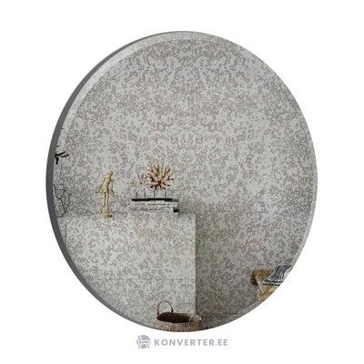 Frameless wall mirror oxidized (incado) intact