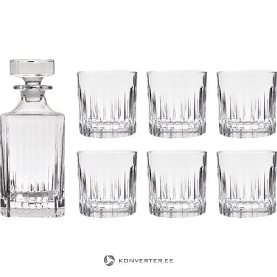Whiskey glass set 7-piece timeless (rcr)