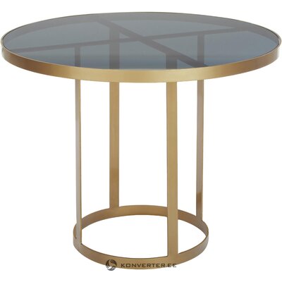Round glass dining table (marika)