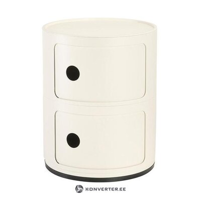 White design nightstand componibili (cartel) intact