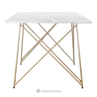 Marble look dining table louie healthy
