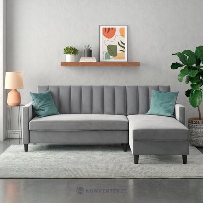 Curry color corner sofa bed celine intact