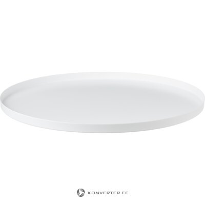 White tray circle (cooee design)