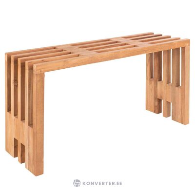 Дизайнерская скамейка из массива дерева бенидорм (дом скандинавский)