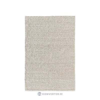 Smėlio spalvos vilnos kilimas (rudas) 160x230