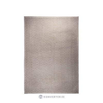 Gray patterned carpet rhombus (poortere) 300x400 intact