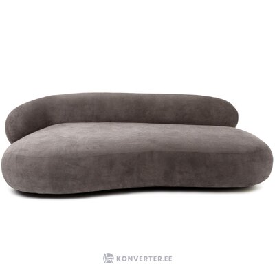 Pilkos spalvos dizaino sofa (alba) nepažeista