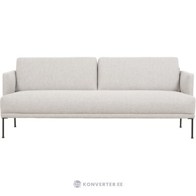 Vaaleanharmaa sohva (fluente) ehjä