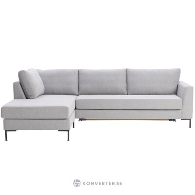 Gray corner sofa bed (luna) intact