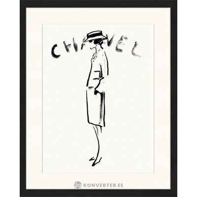 Sienas attēla Chanel (liv corday) ar skaistumkopšanas kļūdu