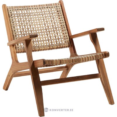 Masyvaus medžio dizaino kėdės pleištas (laforma) su grožio trūkumu