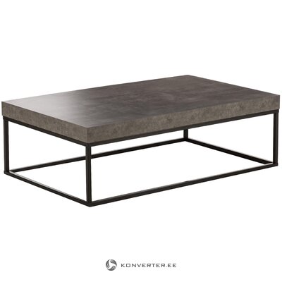 Black-gray coffee table ellis (temahome)