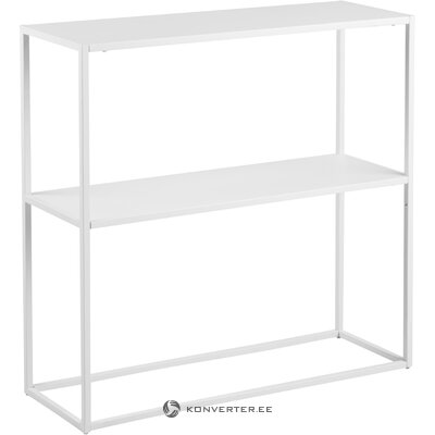 Консольный стол из белого металла (ньютон)