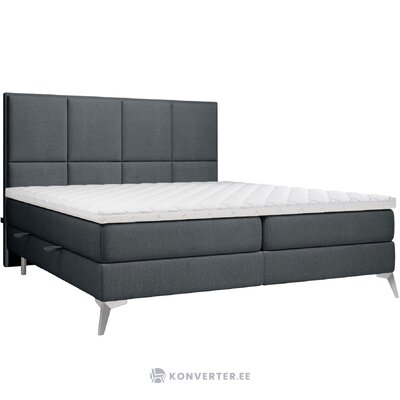 Dark gray bed cube (maison de reve) 140x200 with a beauty flaw