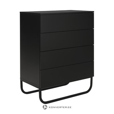 Black chest of drawers (sanford)