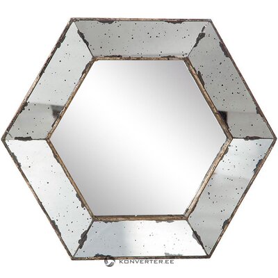 Design wall mirror hexagonal (india &amp; pacific)