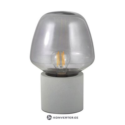 Gray table lamp christina (nordlux) small beauty defect