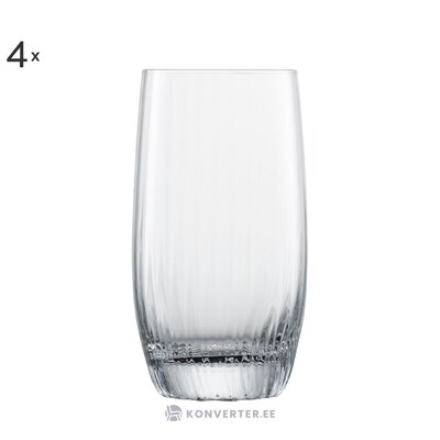 4 vandens stiklinių rinkinys fortune (zwiesel) nepažeistas