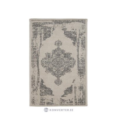 Gray vintage style indoor and outdoor carpet (everly) 200x300