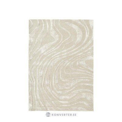 Dizaina paklājs ar smilškrāsas rakstu (winola) 160x230 neskarts