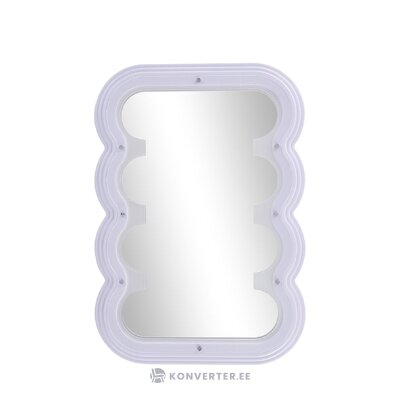 White design wall mirror (glenn) intact