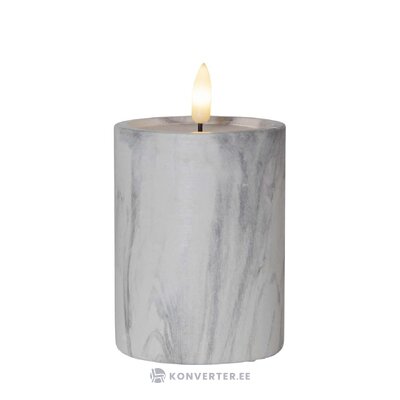 Gray led candle marble (star trading) intact