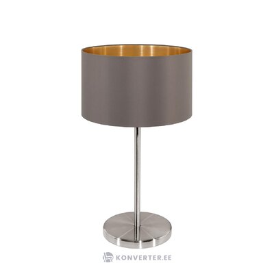 Gray table lamp jamie (private label)