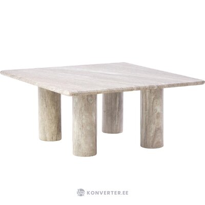 Marble coffee table (mabel) with cosmetic defects