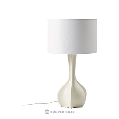 White table lamp (kash) intact