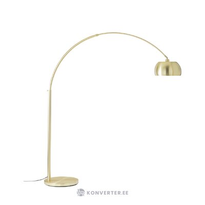 Golden design floor lamp (bowie) intact
